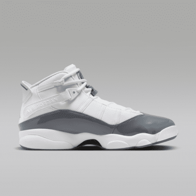 Grey and white 6 rings shop